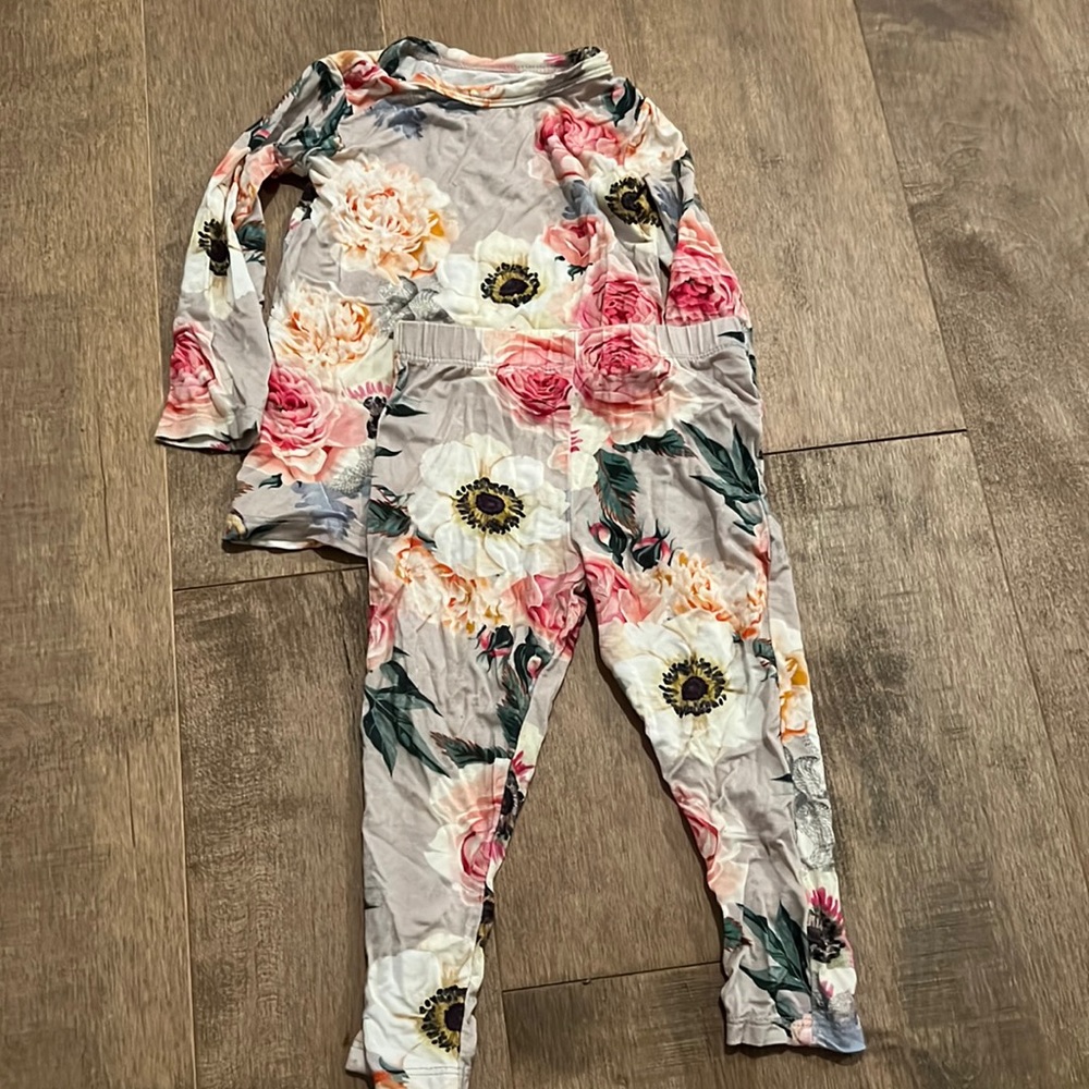 EUC Posh peanut pajamas size 6-12 mo